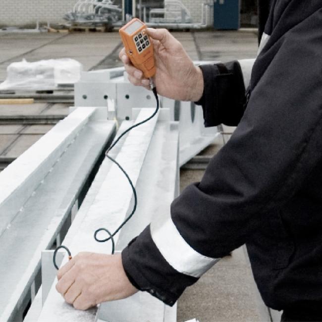 Inspectie na thermisch verzinken