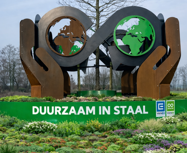 Duurzaamheidsrotonde De Harselaar in Barneveld