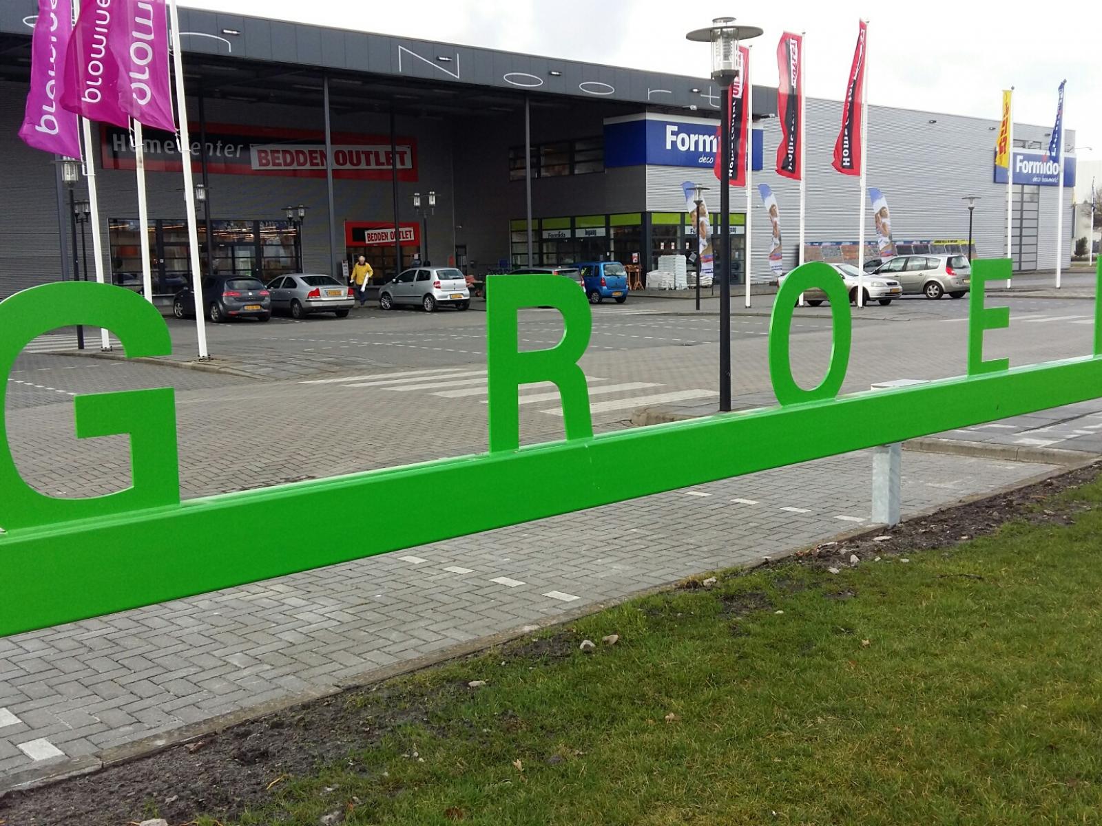 Groene stroom oplaadpunten Rotocoat verzinken poedercoaten