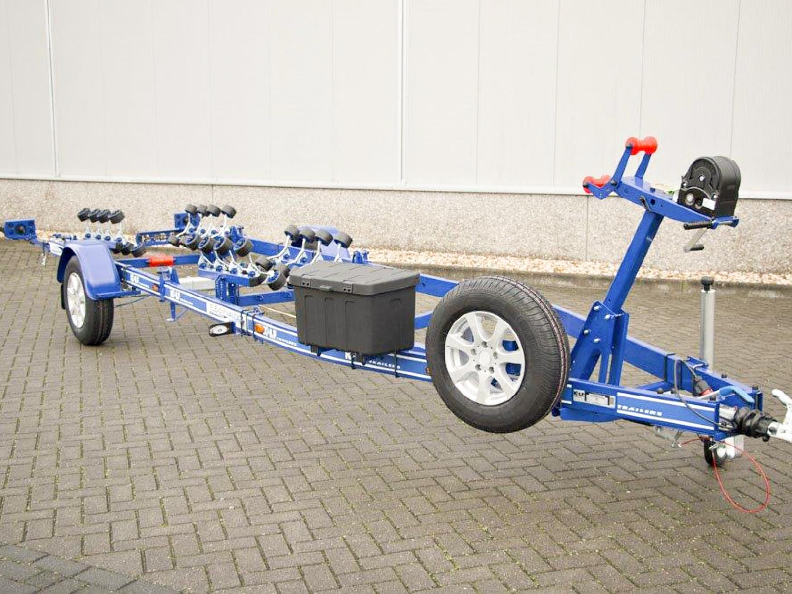 Boottrailers verzinken poedercoaten Rotocoat