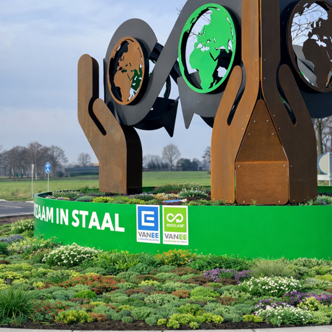 Duurzaamheidsrotonde De Harselaar in Barneveld
