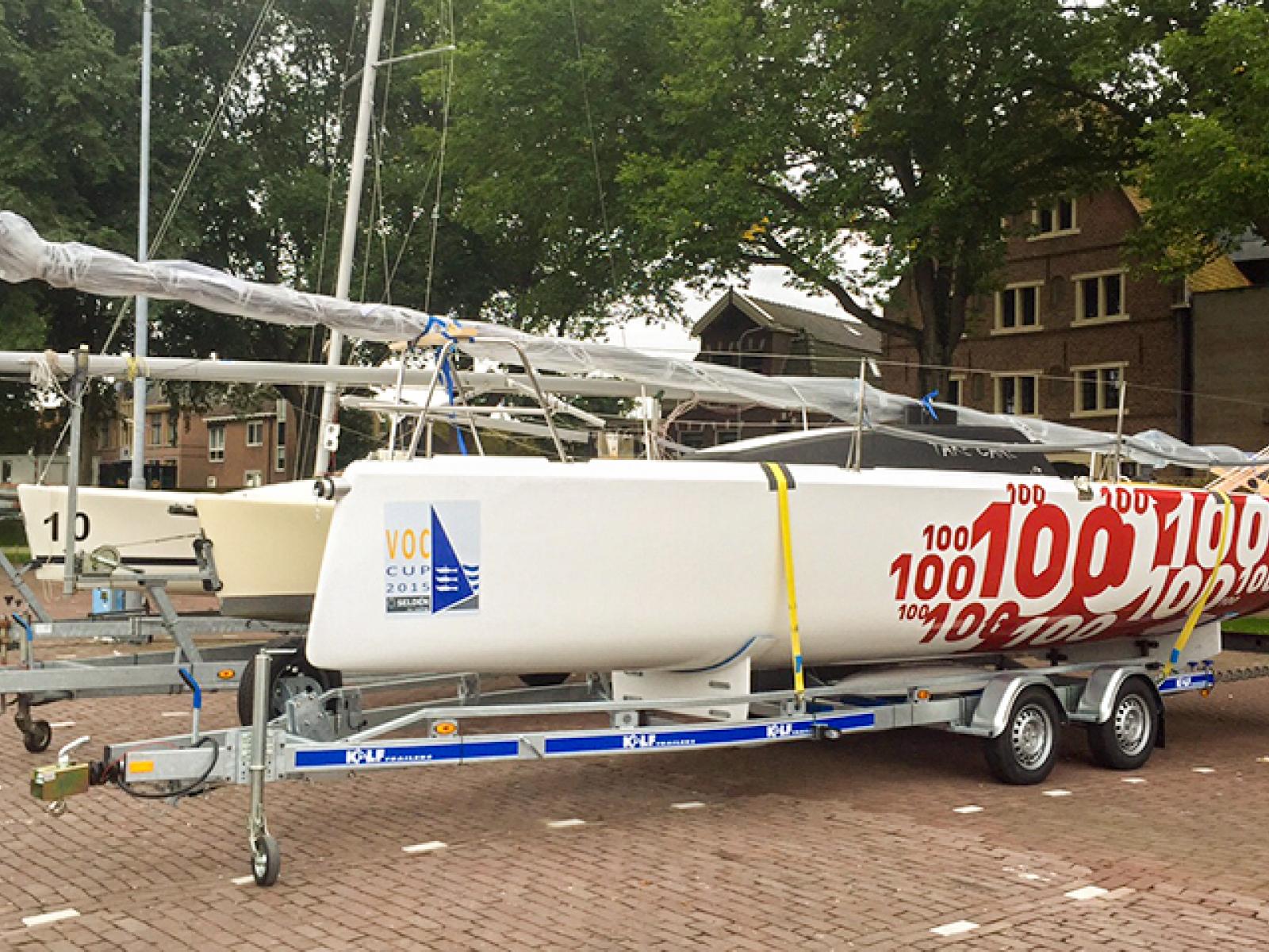 Trailers verzinken poedercoaten Rotocoat