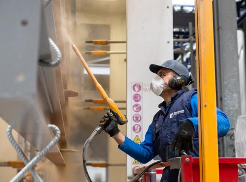 Reinigingsvoorschrift coating