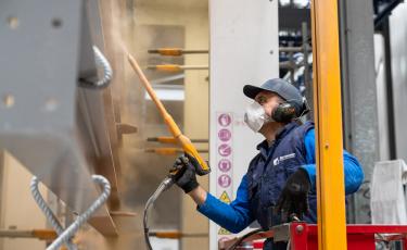 Reinigingsvoorschrift coating