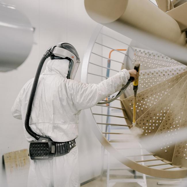 Bijwerkprocedure coating
