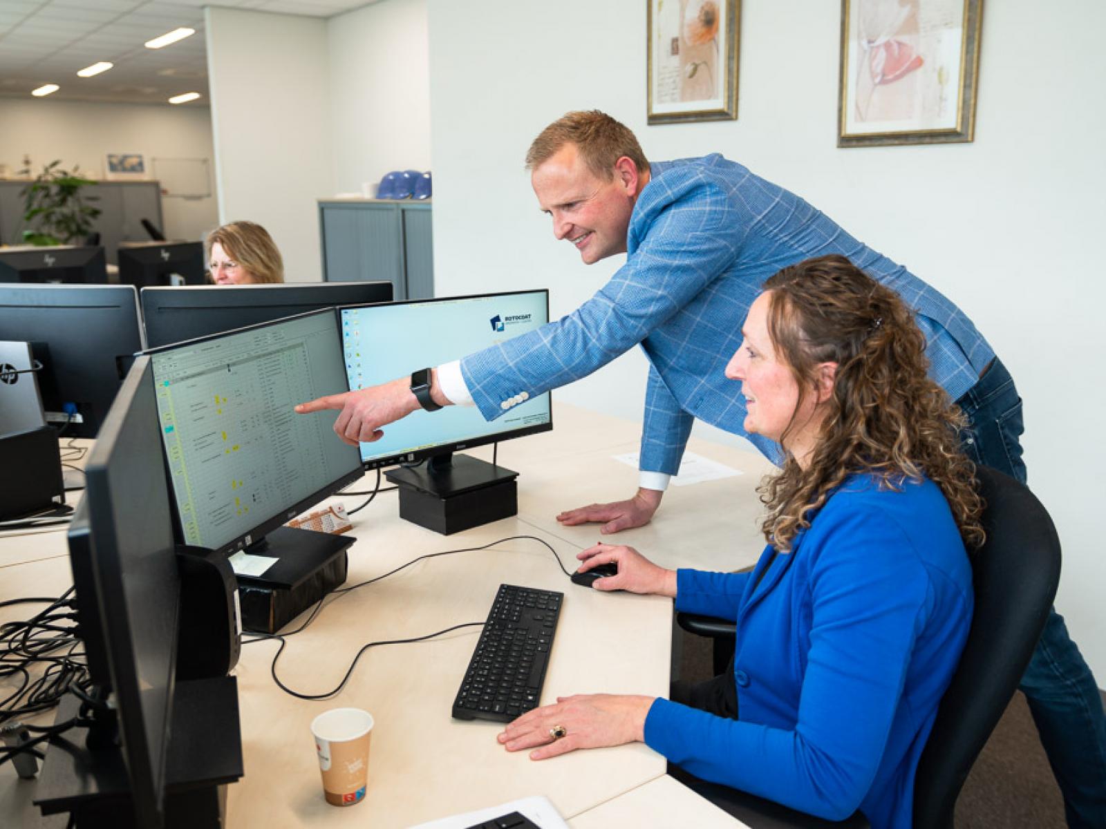 Kantoor personeel Rotocoat Wolvega