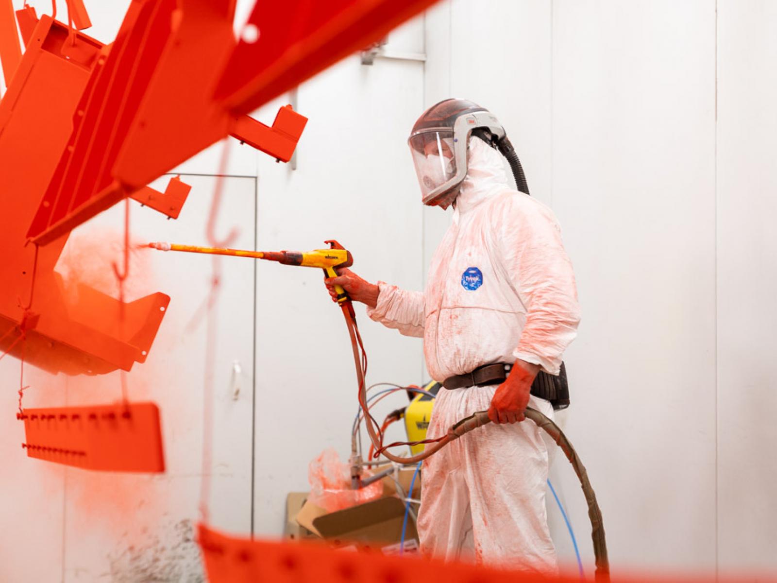 Rotocoat poedercoaten