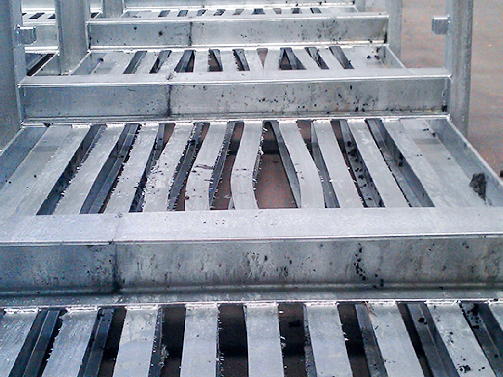 Verzinken voorkomen van vervormingen