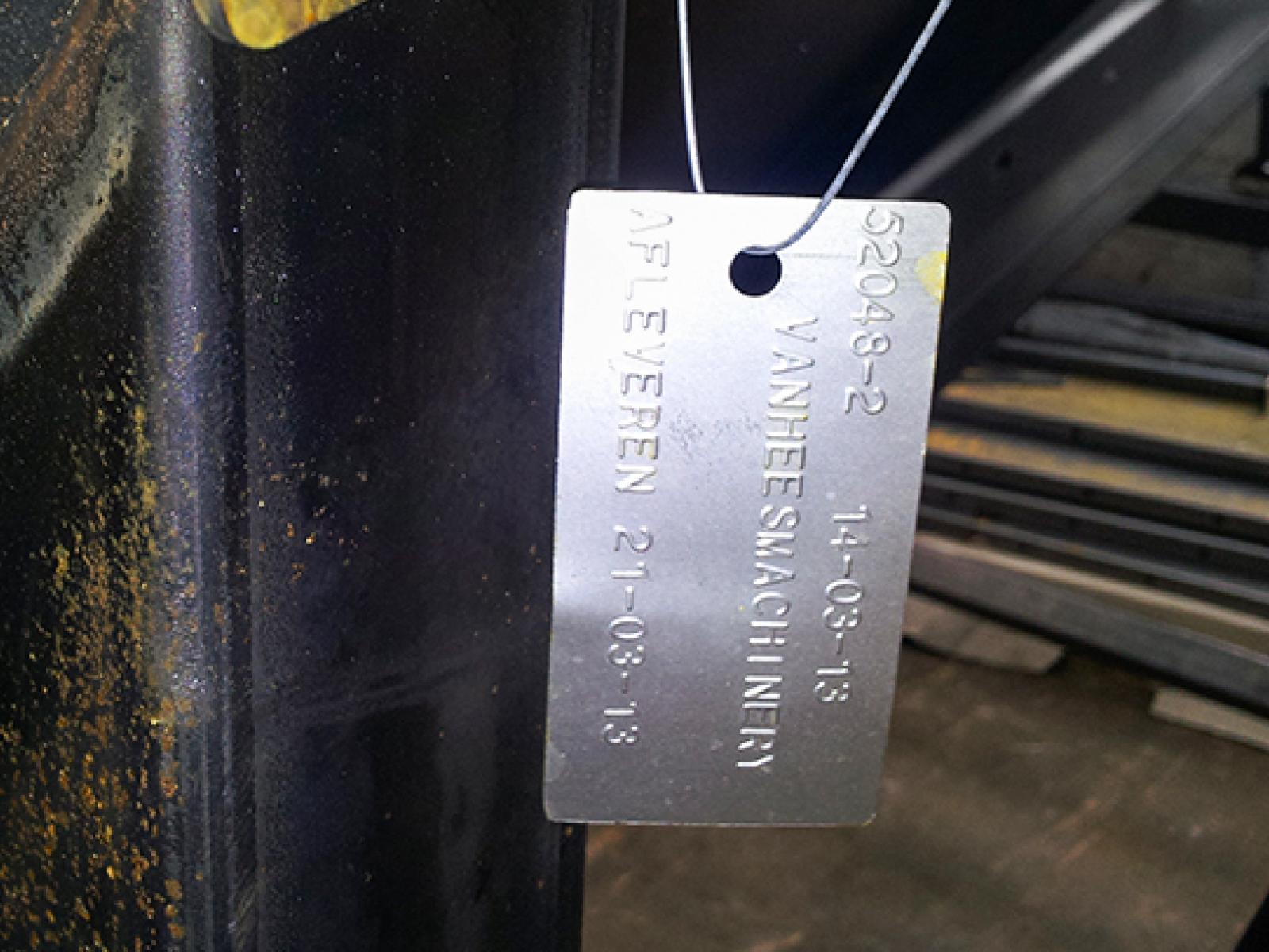 Identificatie te verzinken delen