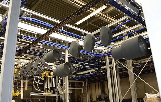 Poedercoatbaan Rotocoat Wolvega