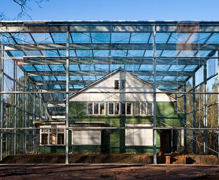 Museumvitrine Westerbork