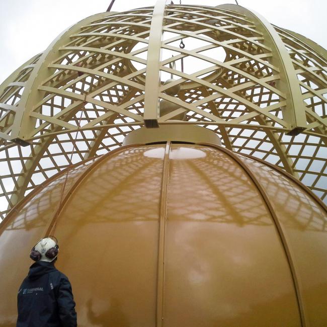 Moskee-koepel Leiden