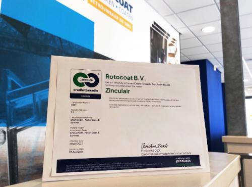 Zinculair behaalt C2C CERTIFIED Bronze