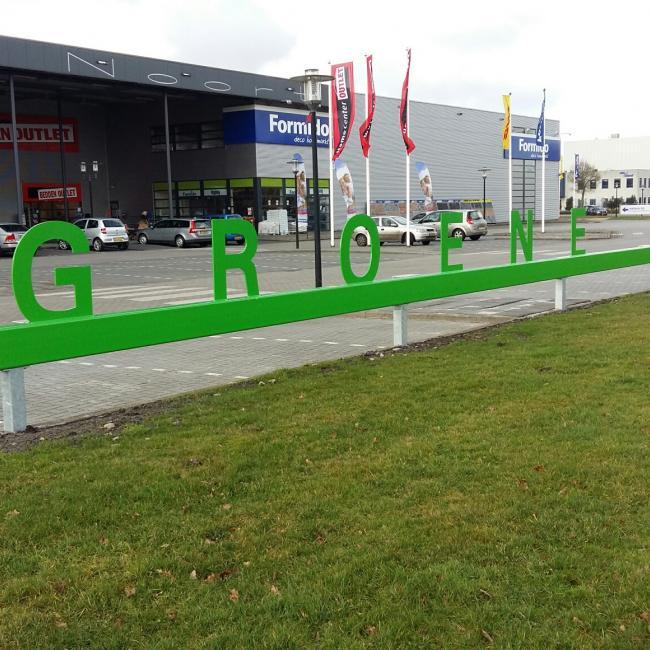 Oplaadpunten groene stroom