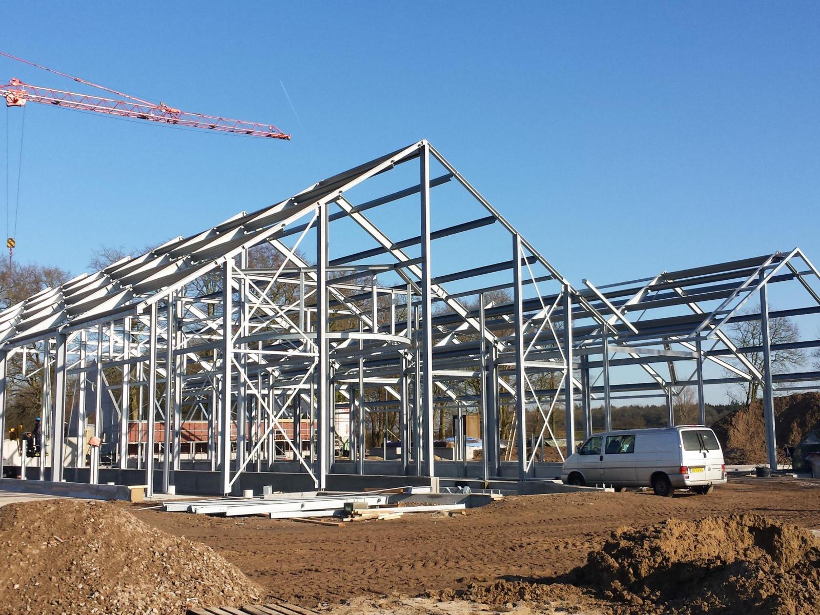 Rotocoat verzinken staalconstructie Bakhuis