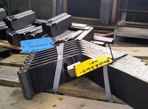 Merken van materialen