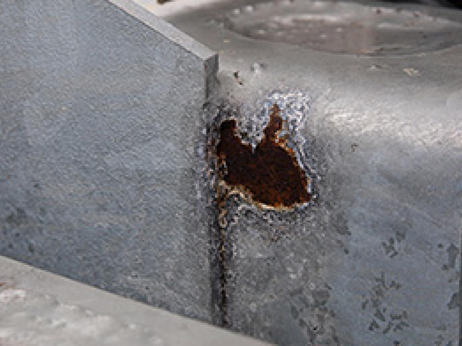 Technische info lassen na verzinken poriënlas