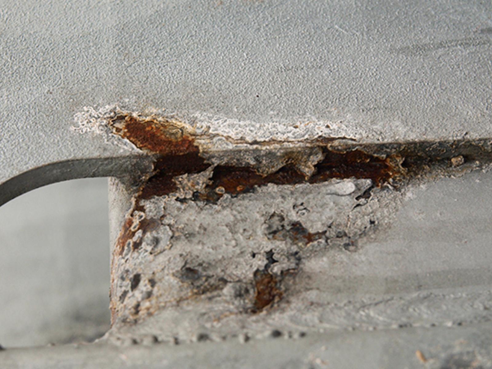 Lassen na het verzinken