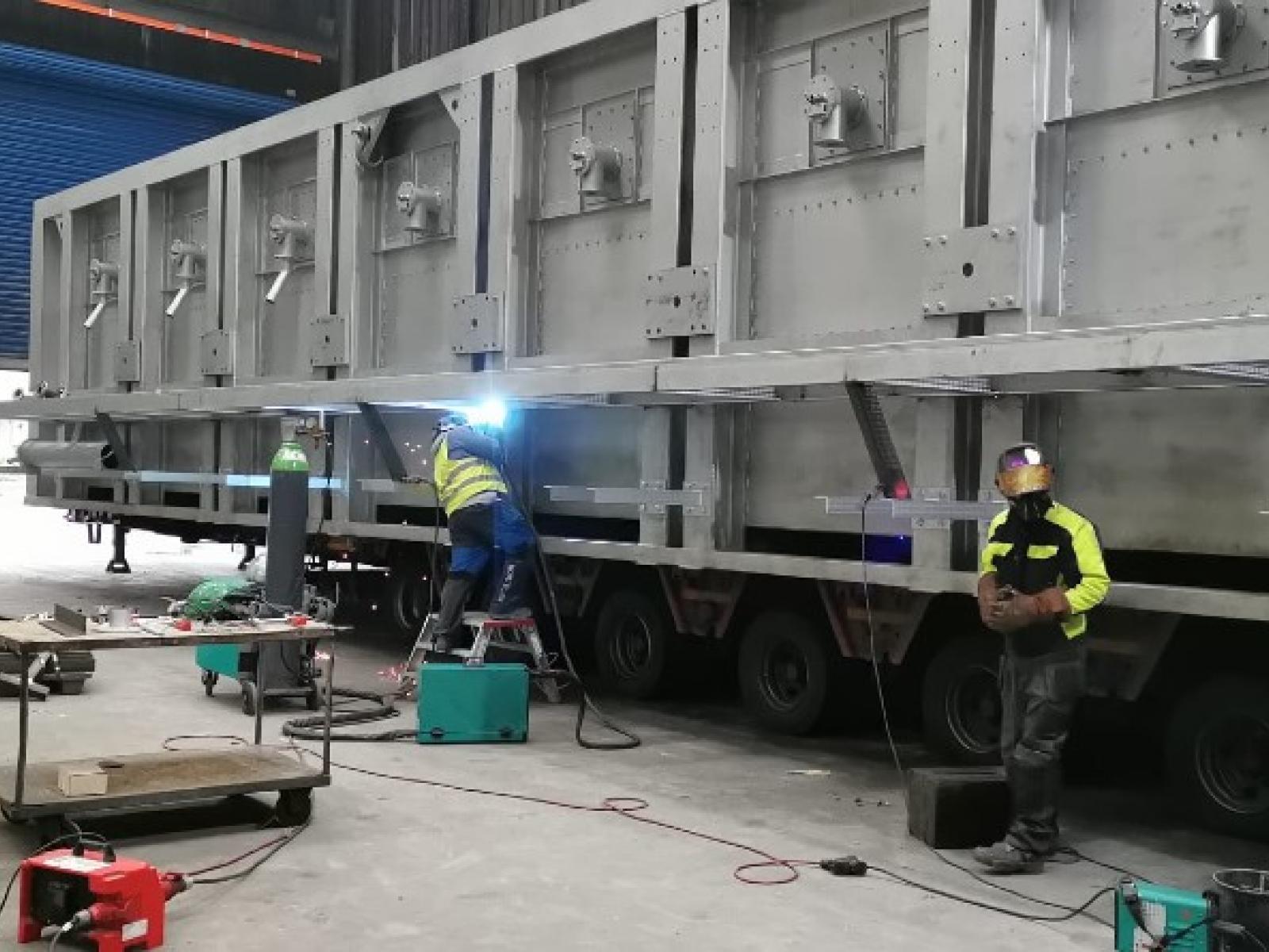 Replacement galvanising pan Rotocoat Heerhugowaard 2022