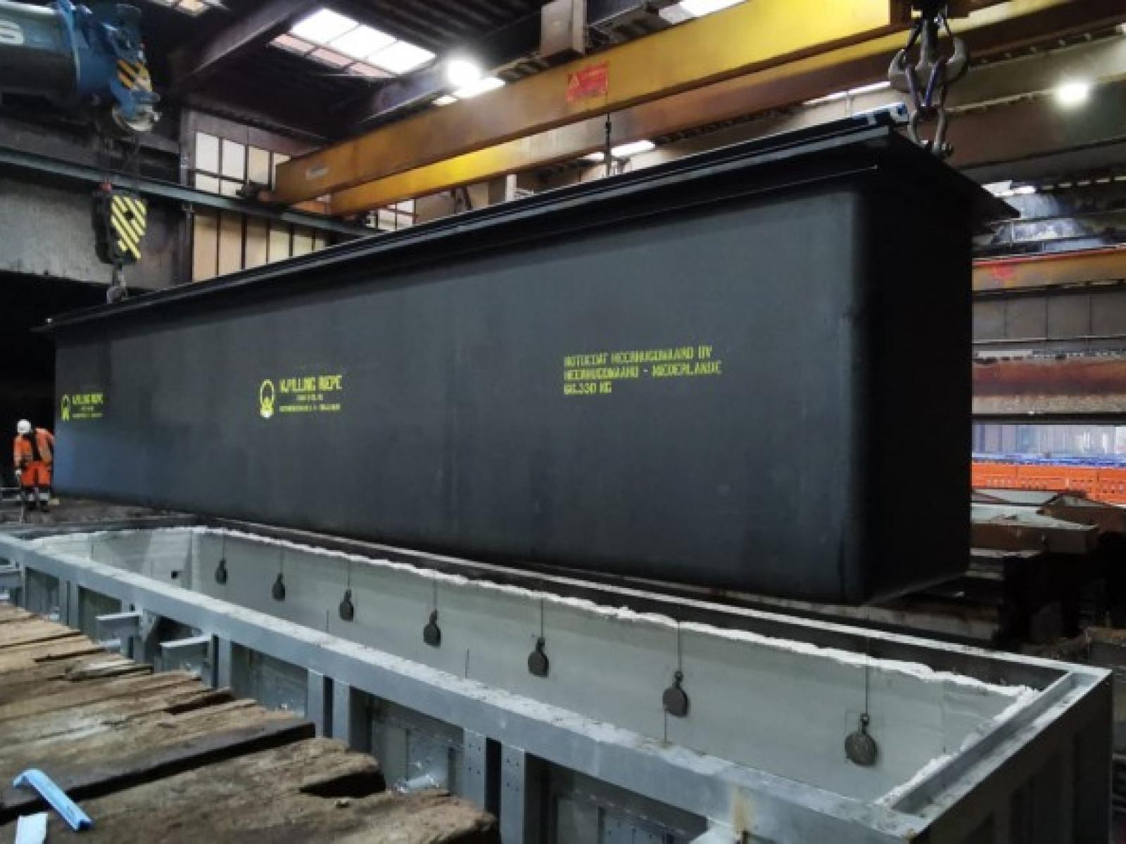 Replacement galvanising pan Rotocoat Heerhugowaard 2022